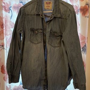 XXL Boyfriend fit button up